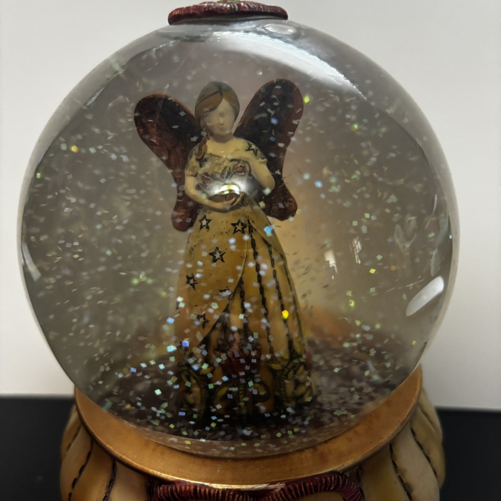 Country Soul Mom Snow Globe Music Box Wind Beneath My Wings - Picture 3 of 12